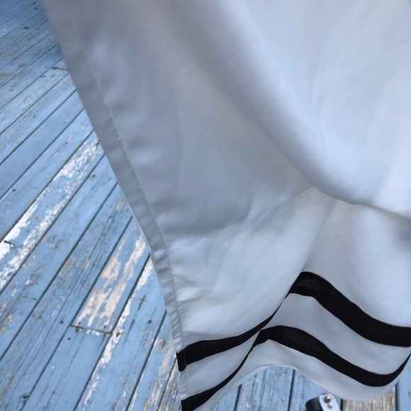 INC International Concepts small off white cold shoulder with brown Straps - Picture 5 of 9